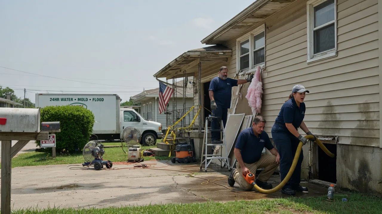 Water Damage Repair in Melvin, KY near me
